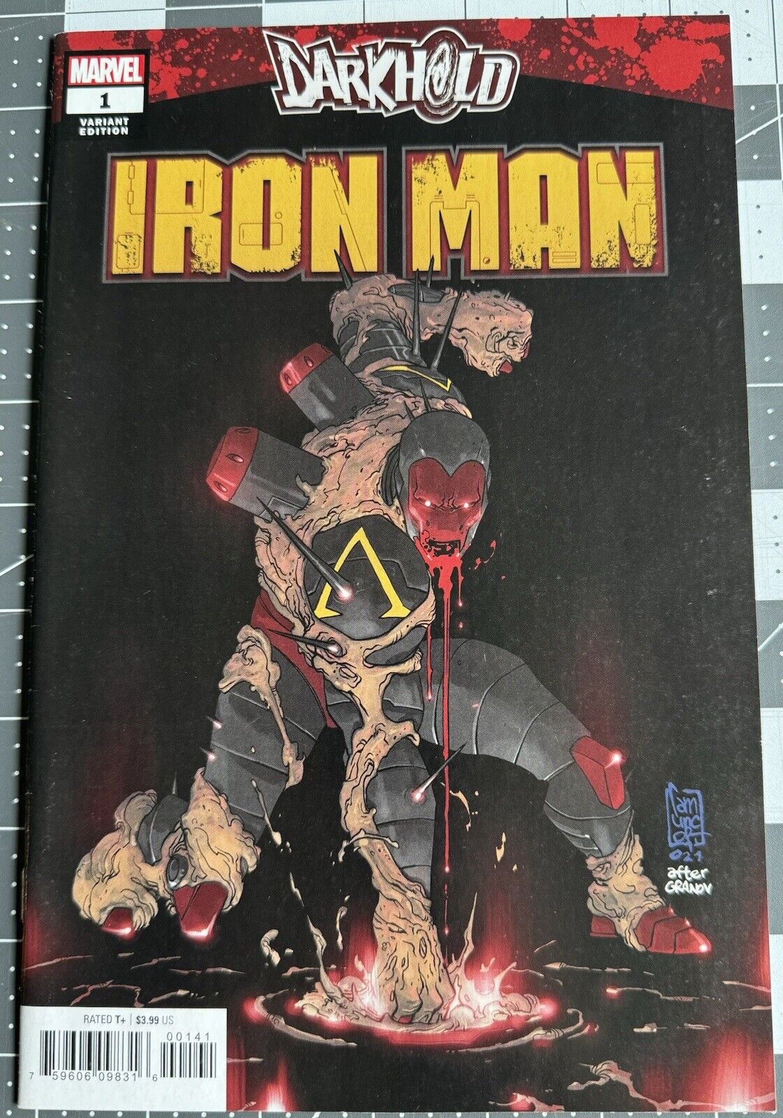 Darkhold: Iron Man #1 (MARVEL, 2021, Camuncoli Variant)