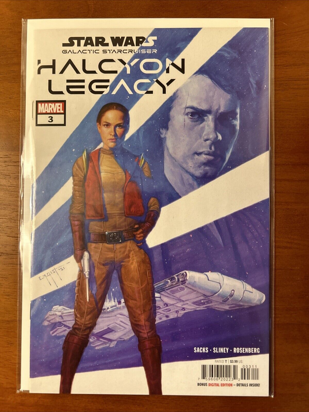 Star Wars HALCYON LEGACY #3 Marvel Comics 2022 JAN221001 (CA) McKone