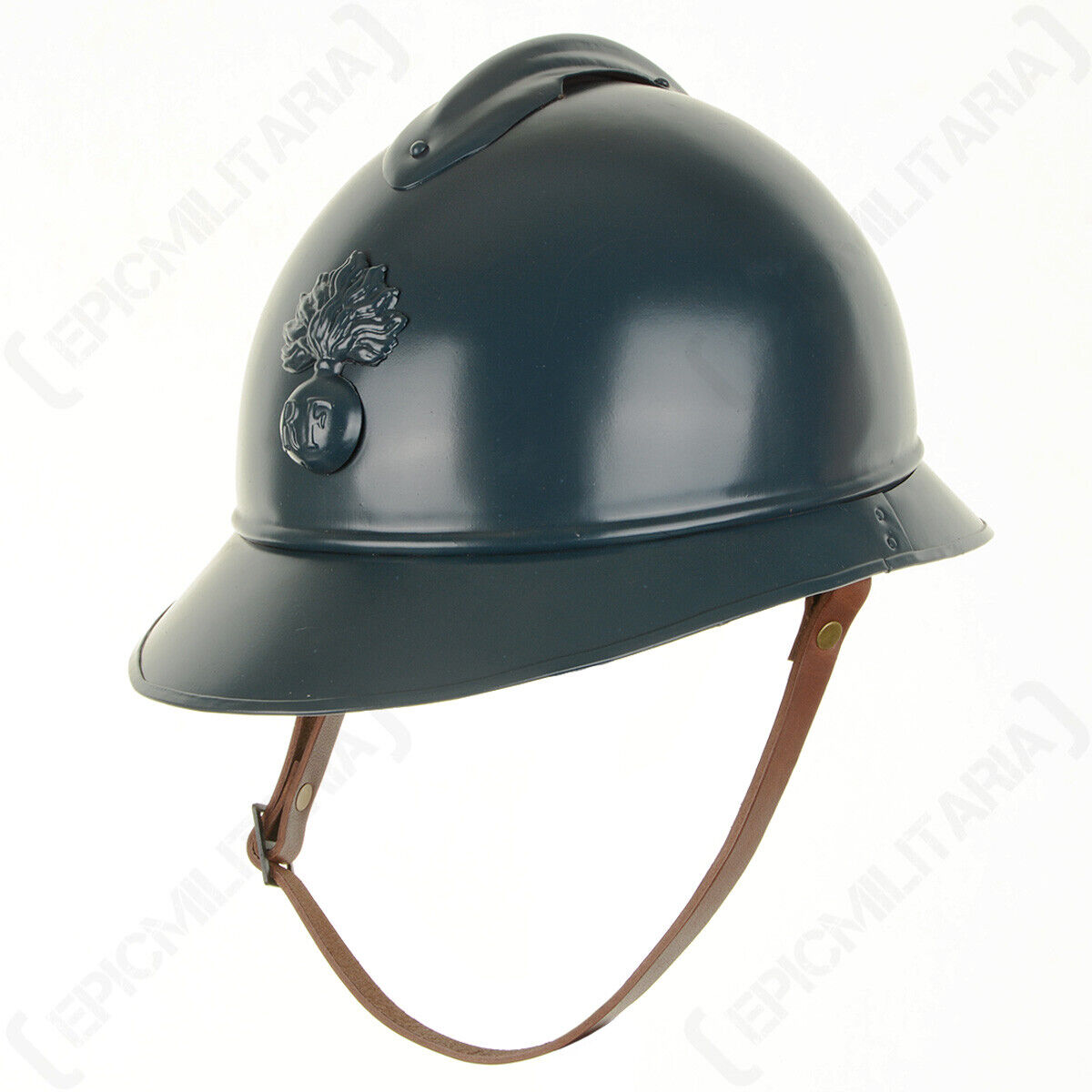 French WW1 Adrian Helmet Leather Liner & Chin Strap M15 Army Military Repro New