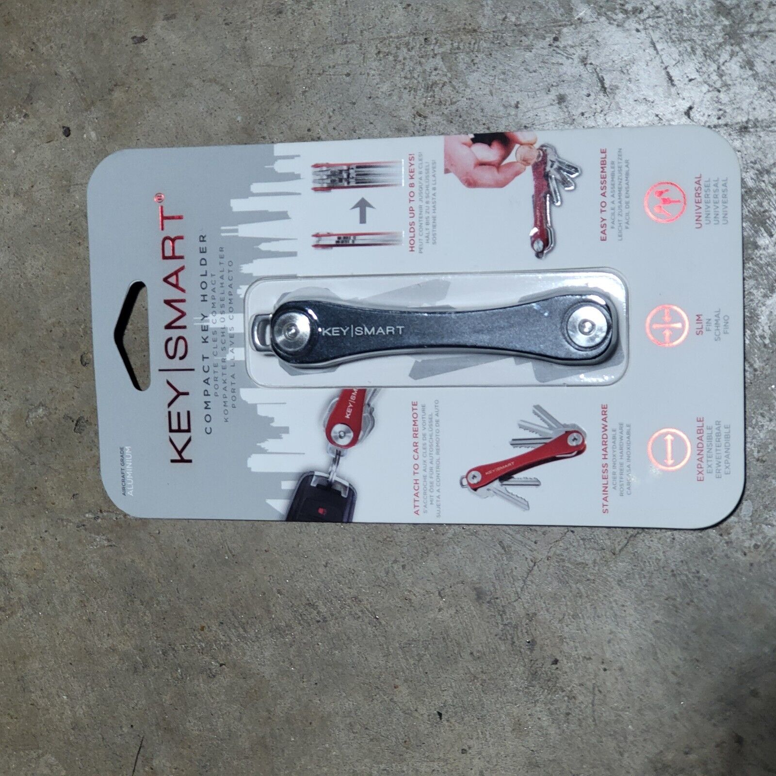 KeySmart Dapper 150 Ultra-slim Pocket Knife - Black EDC