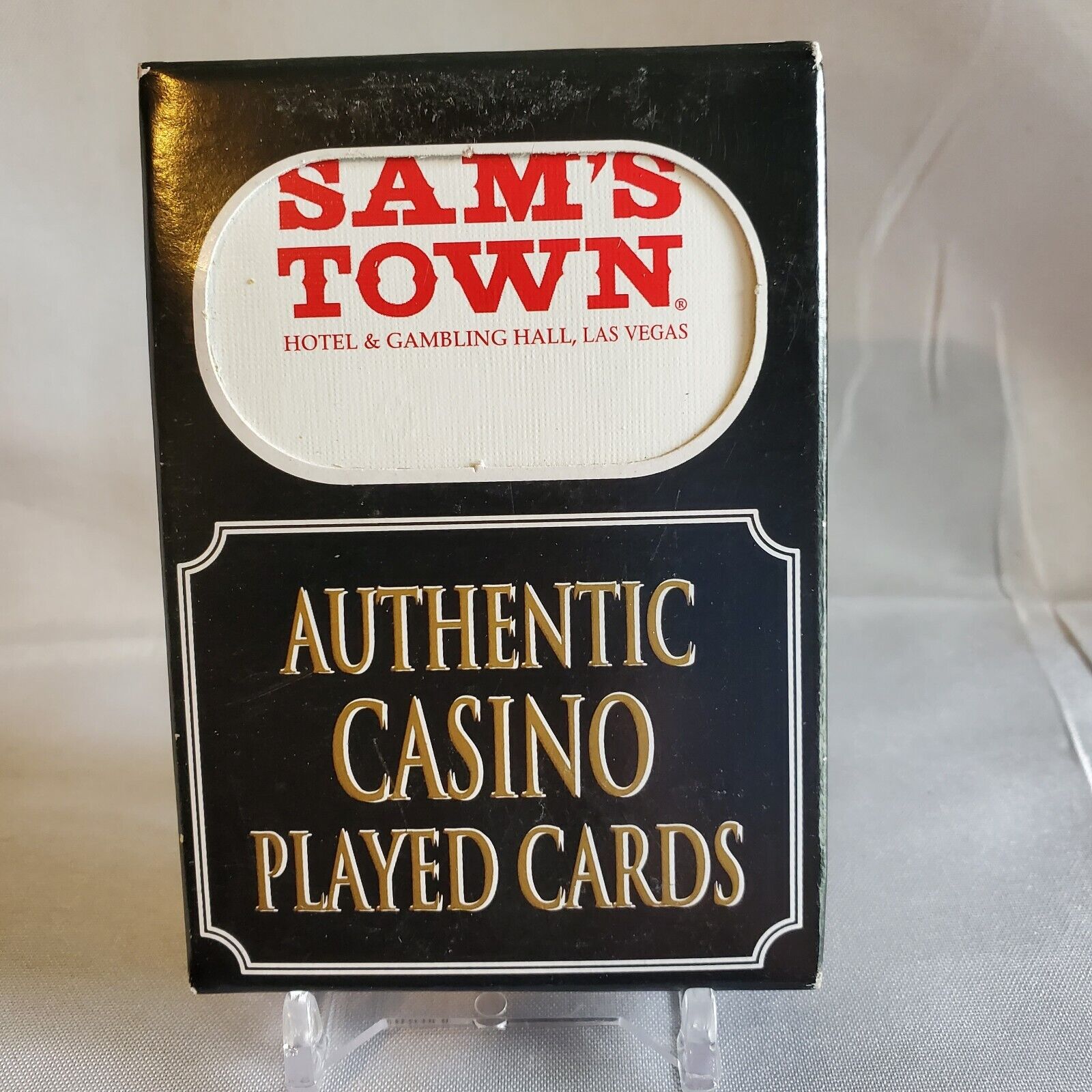 Vintage Sam\'s Towm Casino Playing Cards