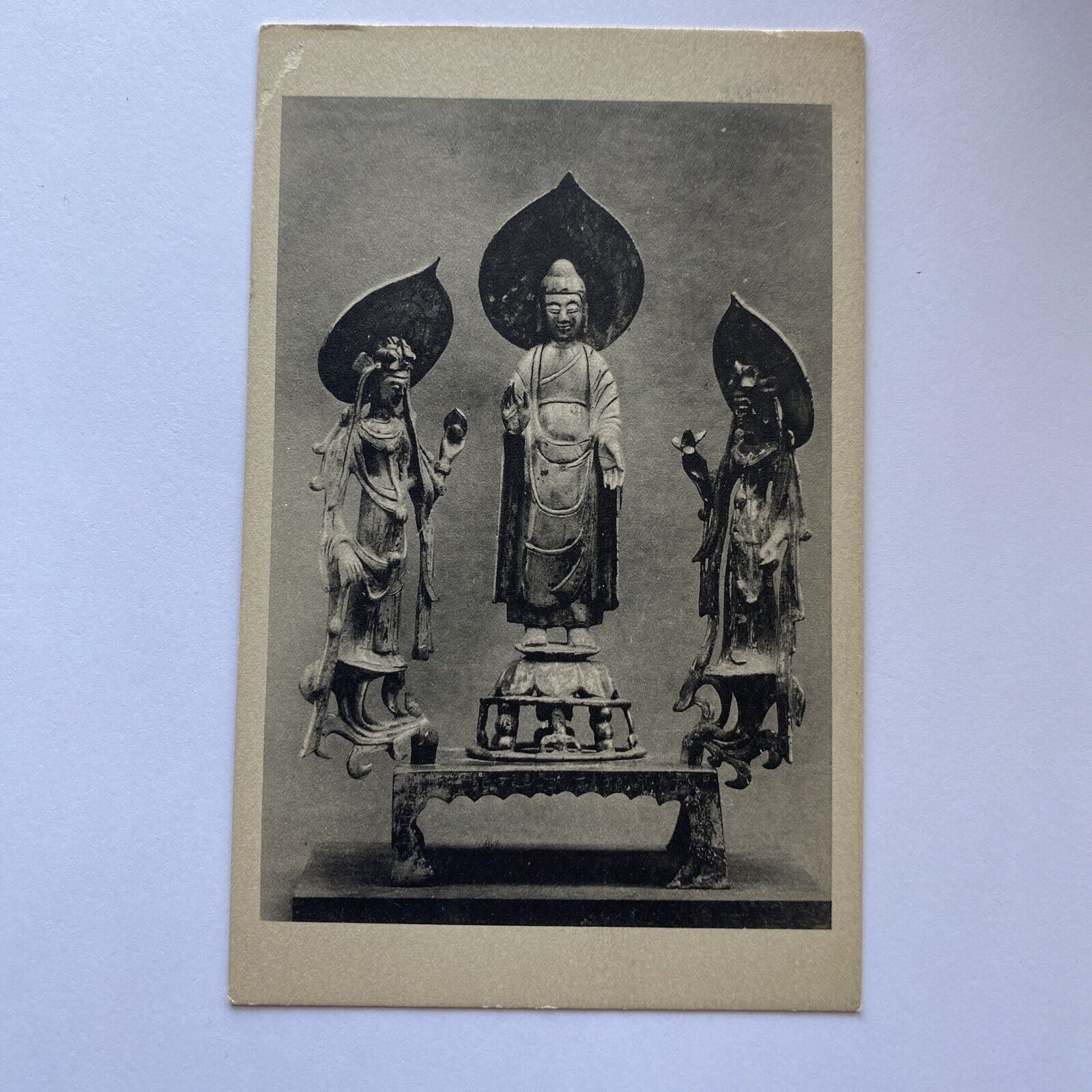 Buddhist Triad Postcard Freer Gallery Of Art Washington DC 