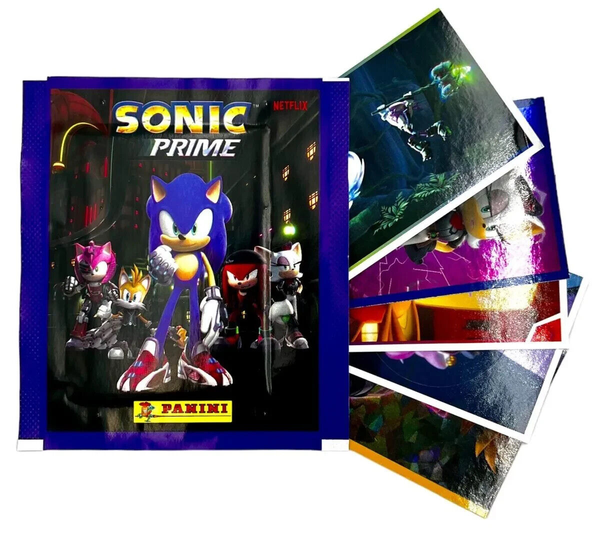 2024 Panini SEGA Sonic Prime Factory Sealed Sticker Pack