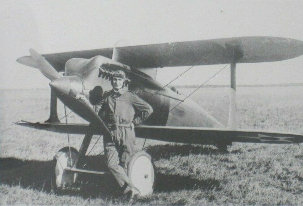 VTG Curtiss R-6 Army Racer 2nd Place Pulitzer 1922 Pilot Photo (AP5)