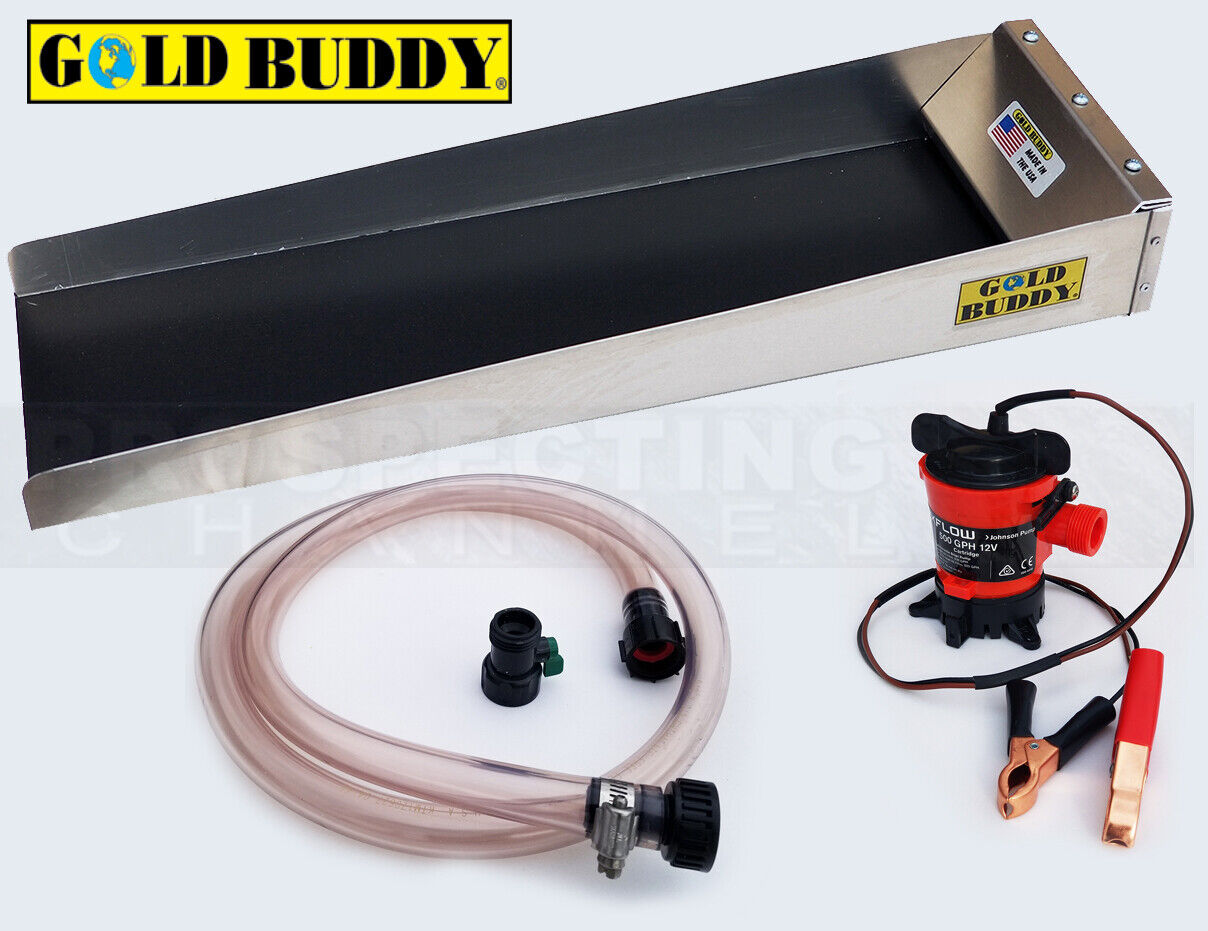 GOLD BUDDY MILLER TABLE fine gold recovery black sand separation device