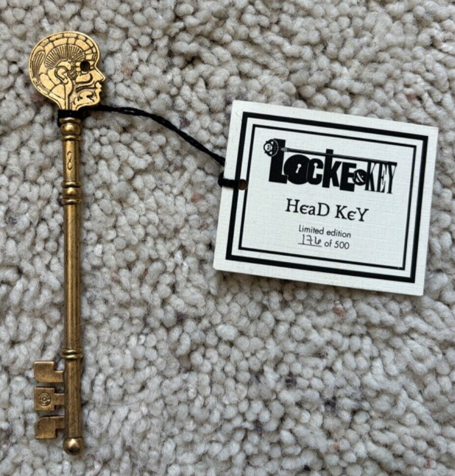 Locke and Key HeaD KeY Signed by Joe Hill Ltd. Ed# 176/500
