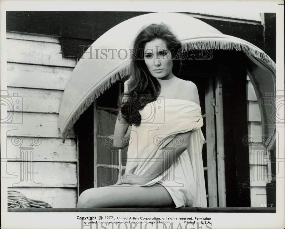 1972 Press Photo Actress Annabella Incontrera in \