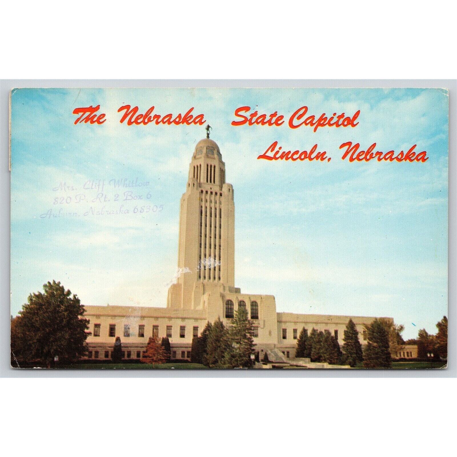 Postcard NE Lincoln The Nebraska State Capitol