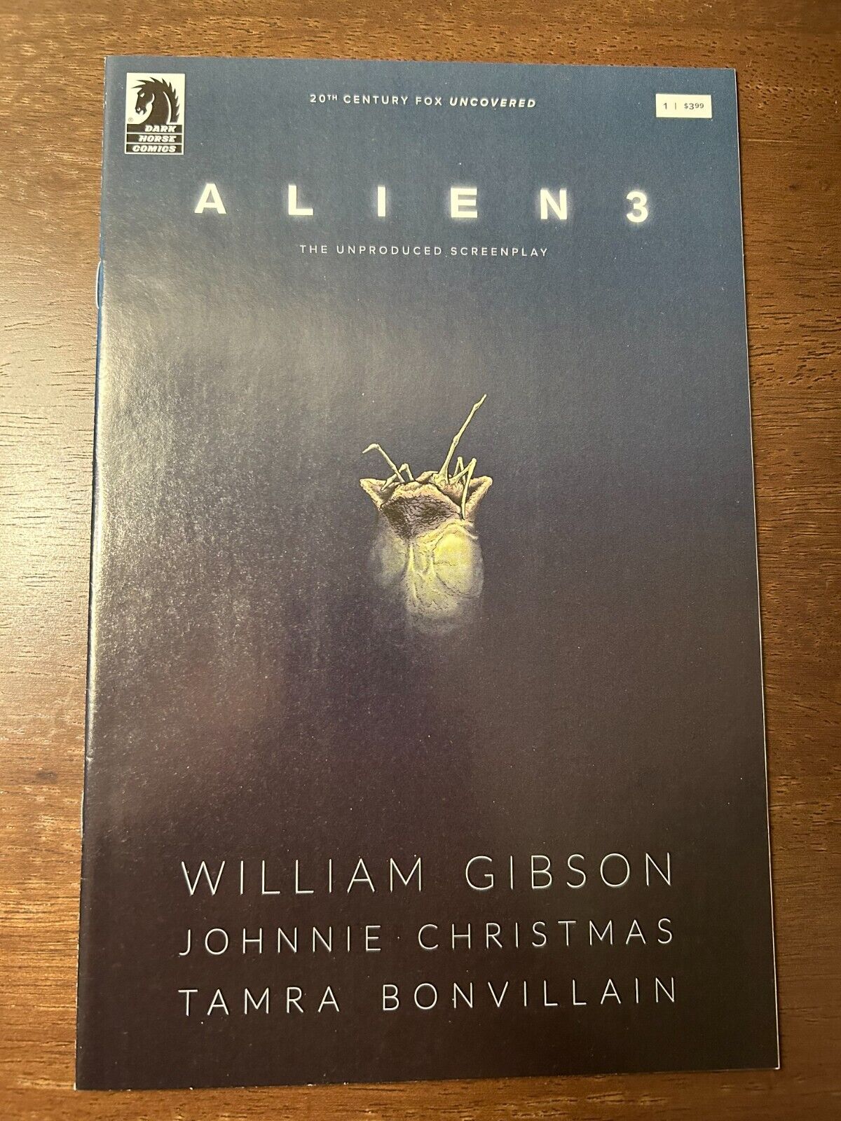Alien 3 The Unproduced Screenplay William Gibson 2018 Dark Horse Comic Issue #1