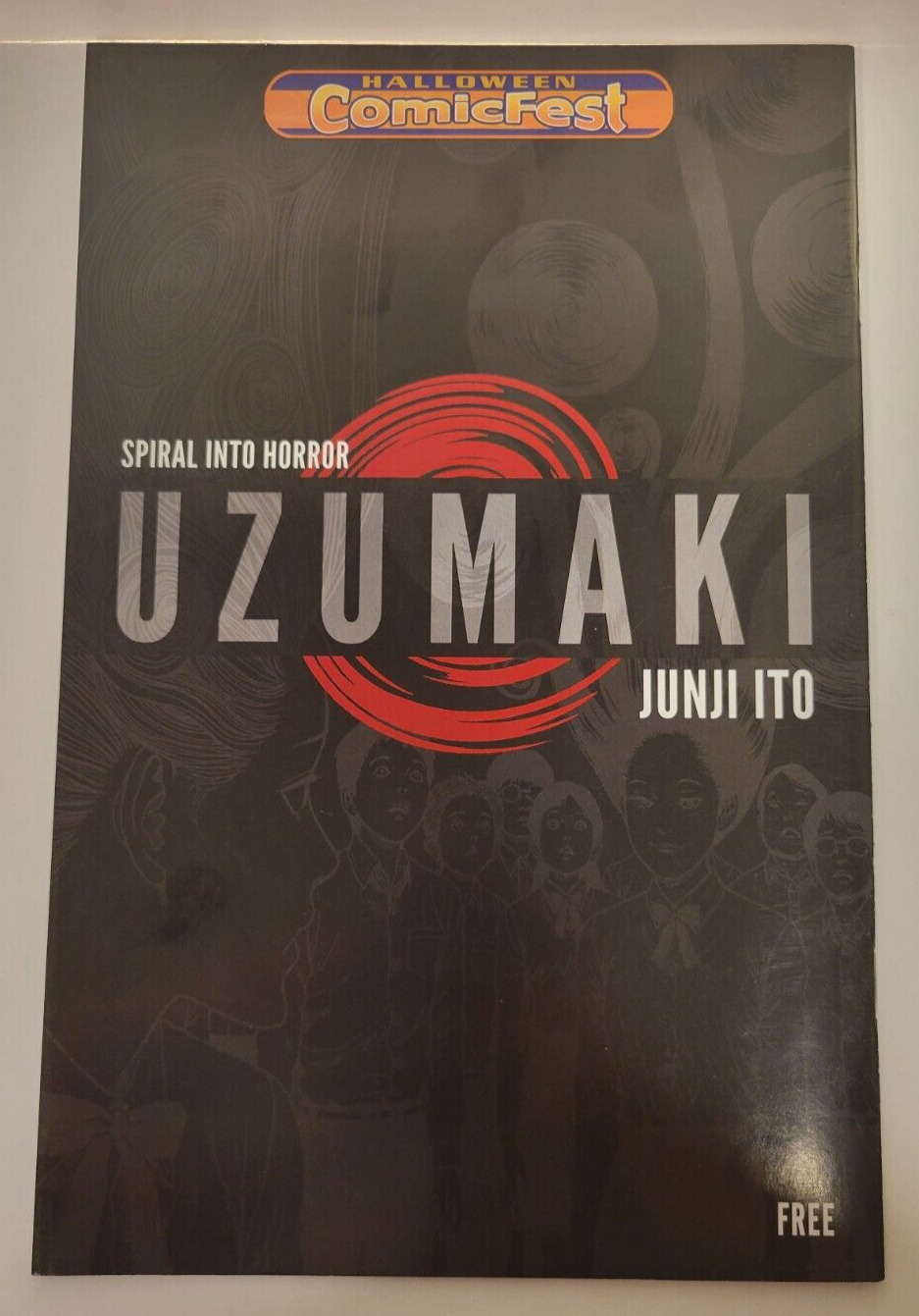 UZUMAKI Spiral Into Horror Junji Ito Halloween ComicFest 8.0/VF