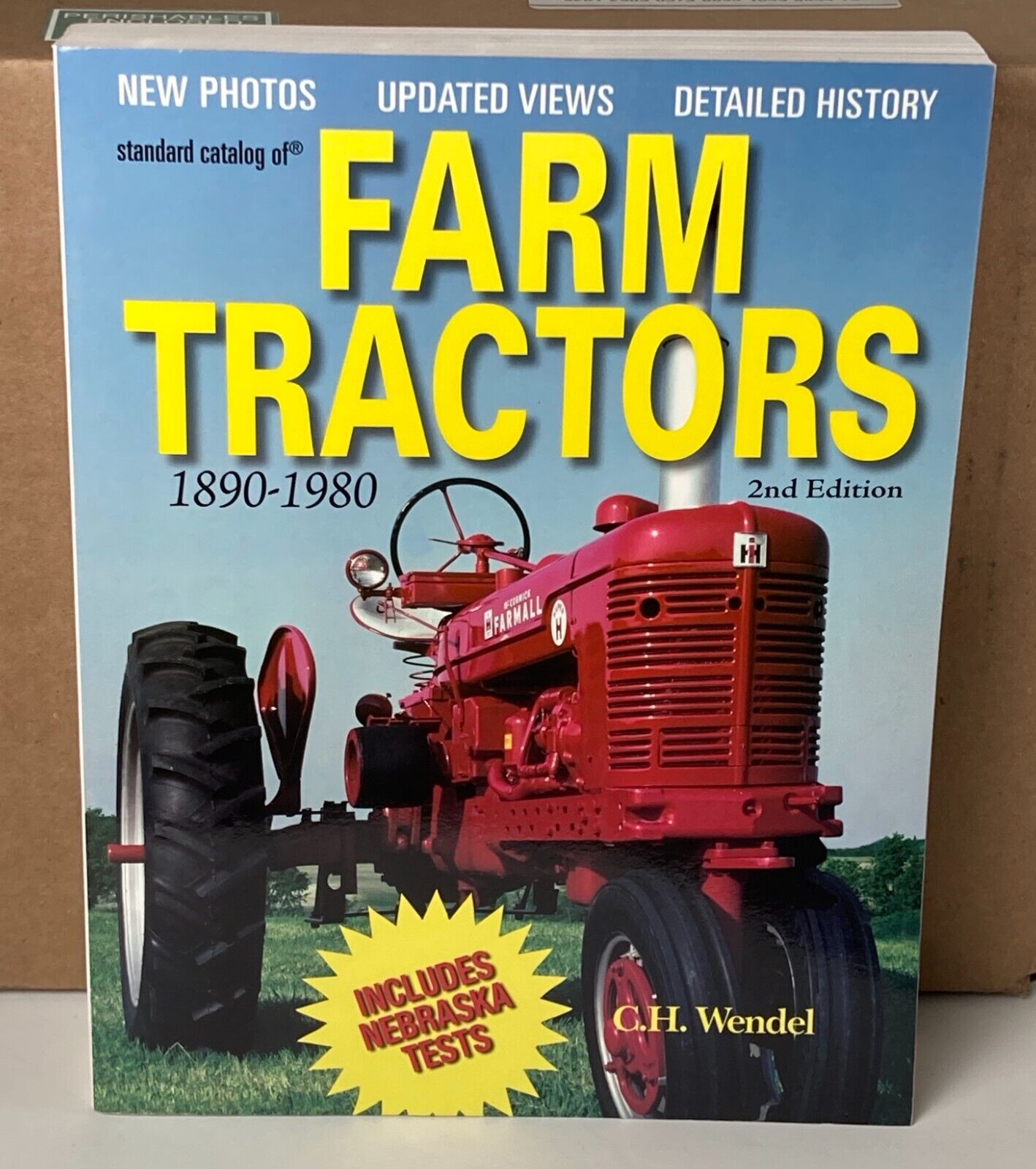 STANDARD CATALOG of FARM TRACTORS 1890-1980 2nd Ed. ISBN # 0873497260