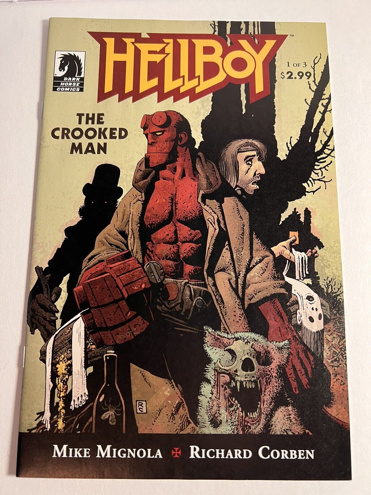 Hellboy The Crooked Man 2008 #1 NM Mike Mignola