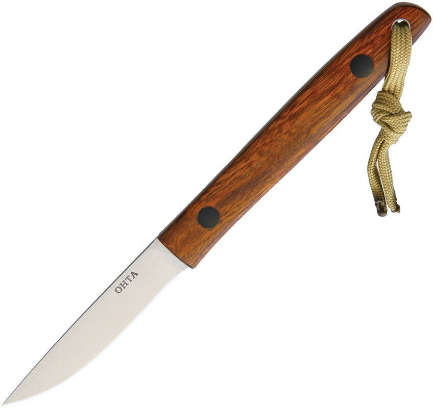 New New Ohta Knives Fixed Blade IronWood OFB SS 65
