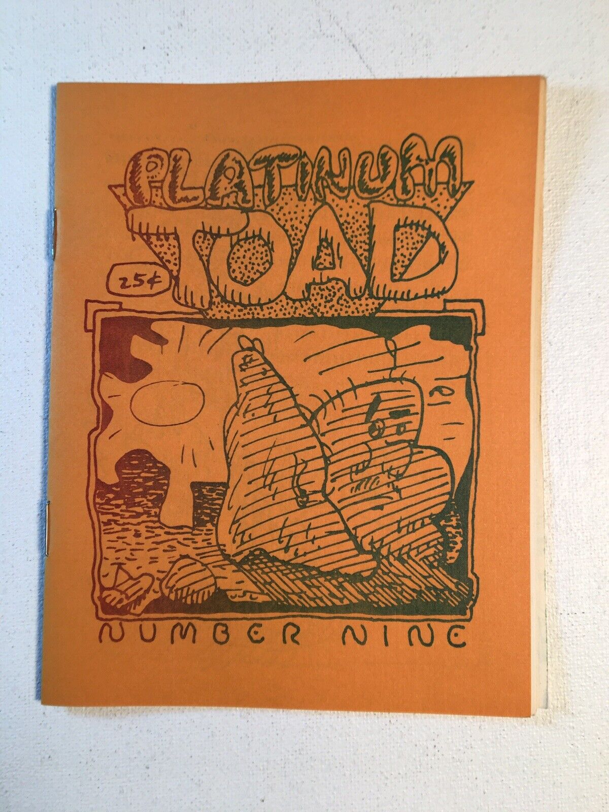 Platinum Toad # 9, mini alt/ underground comix, Offset Maze Press 1978 A. Romero