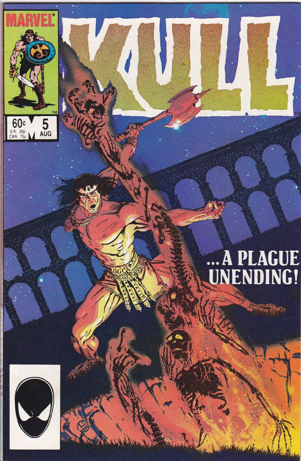 Kull the Conqueror #5, Vol. 3 (1983-1985) Marvel Comics, Direct Edition