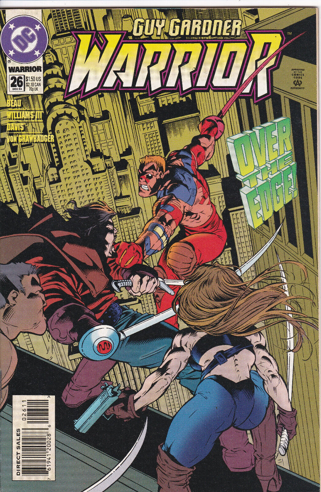 Guy Gardner: Warrior #26 (1994-1996) DC Comics, High Grade
