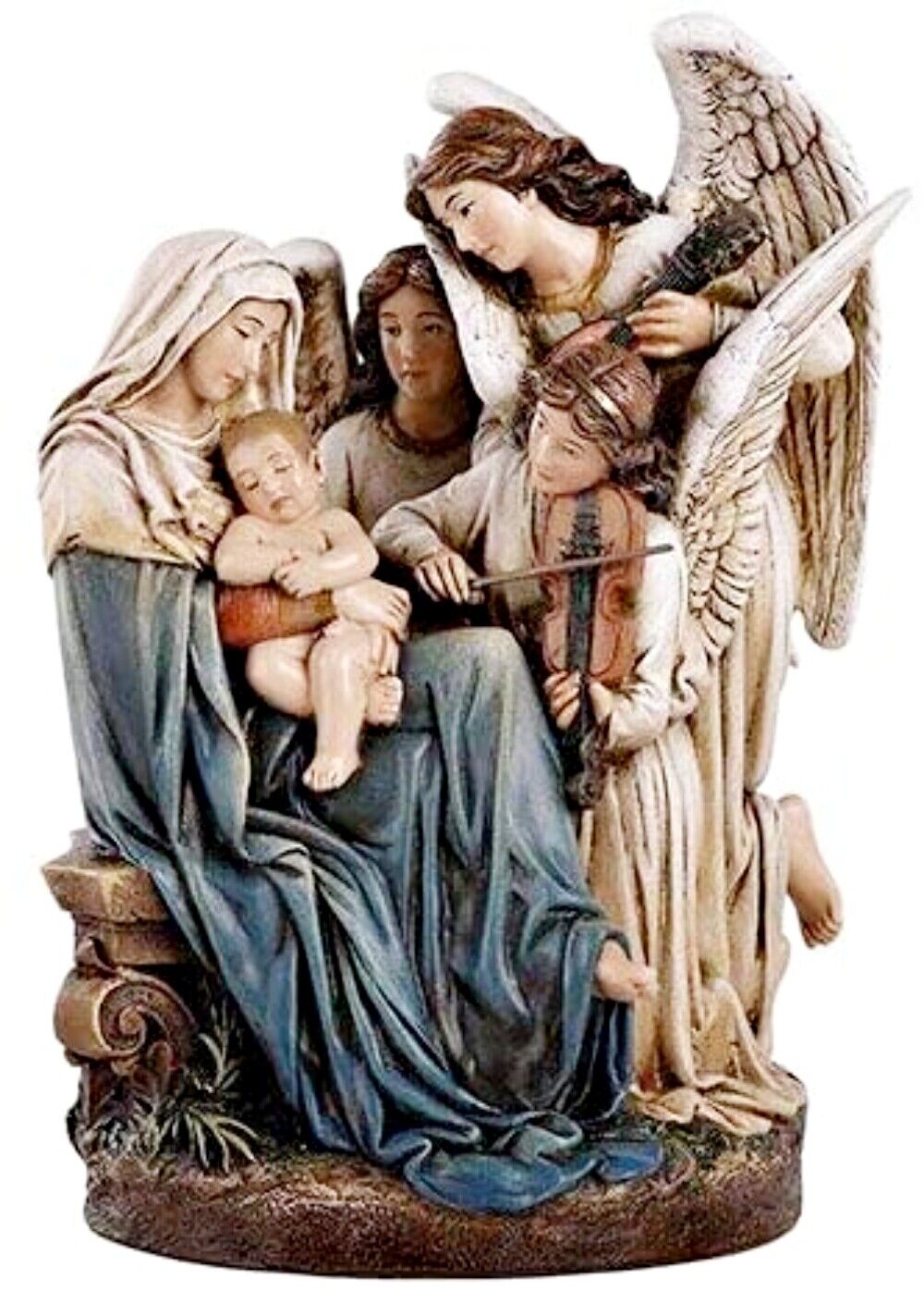 Song of The Angels Madonna and Child Statue Figurine for Home Decor,7 Inch
