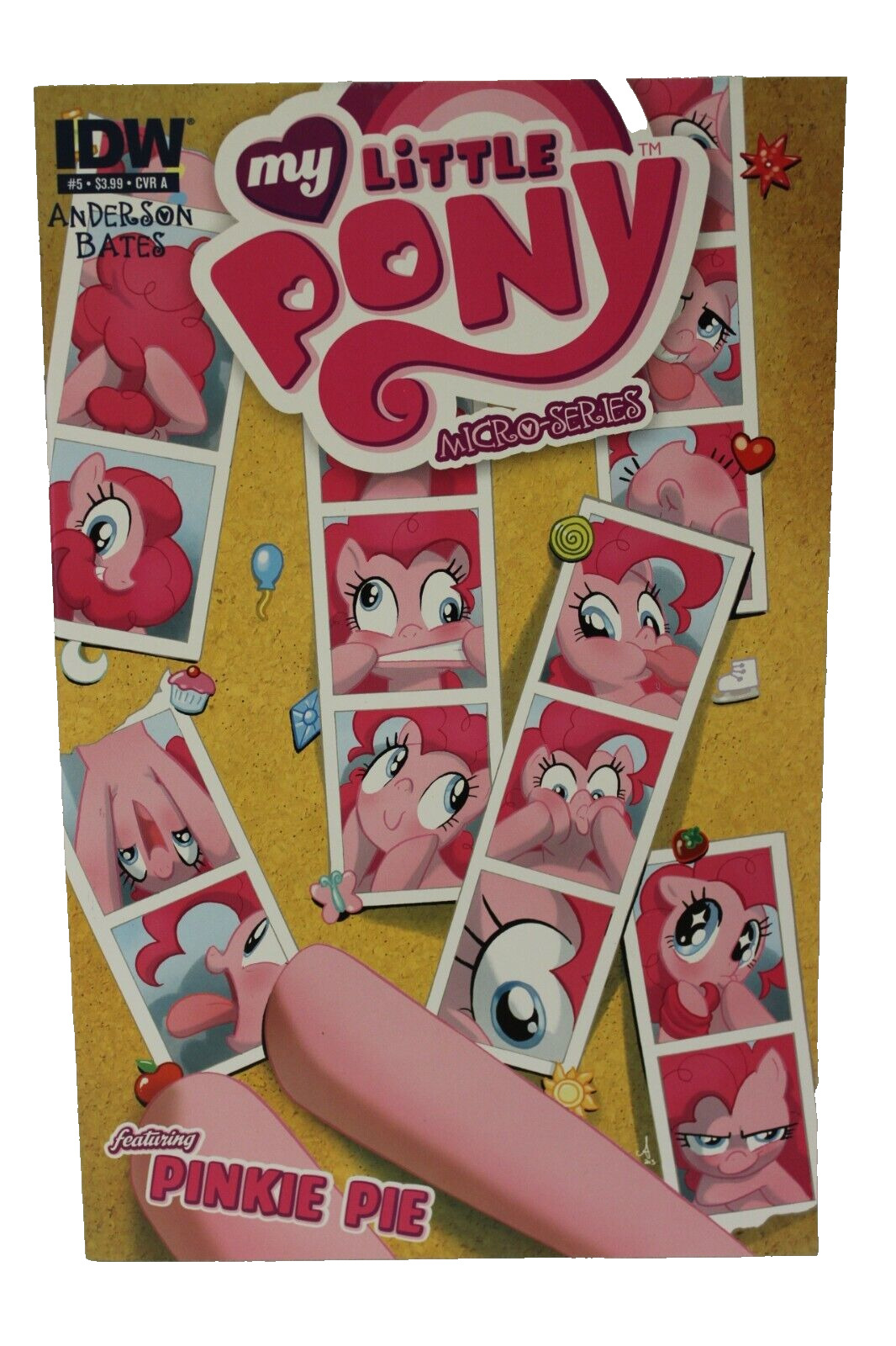 My Little Pony MLP Micro-Series #5 Pinkie Pie Amy Mebberson 2013 IDW Comics F+