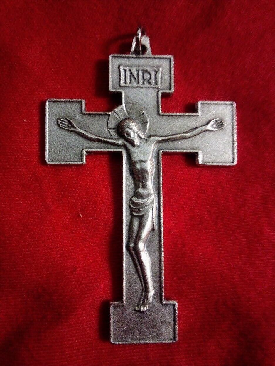 LARGE ICONIC CRUCIFIX Holy Cross of Jesus Christ 2.5\