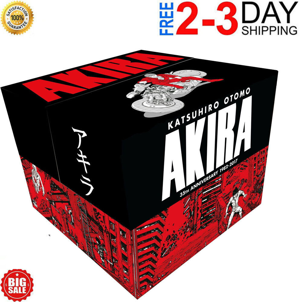 Akira 35th Anniversary Box Set Hardcover – Box set NEW