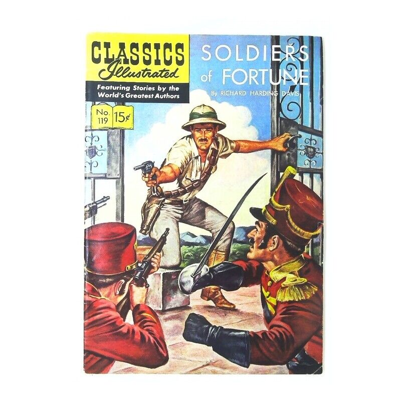 Classics Illustrated #119 HRN #120  - 1941 series Gilberton comics Fine [x{
