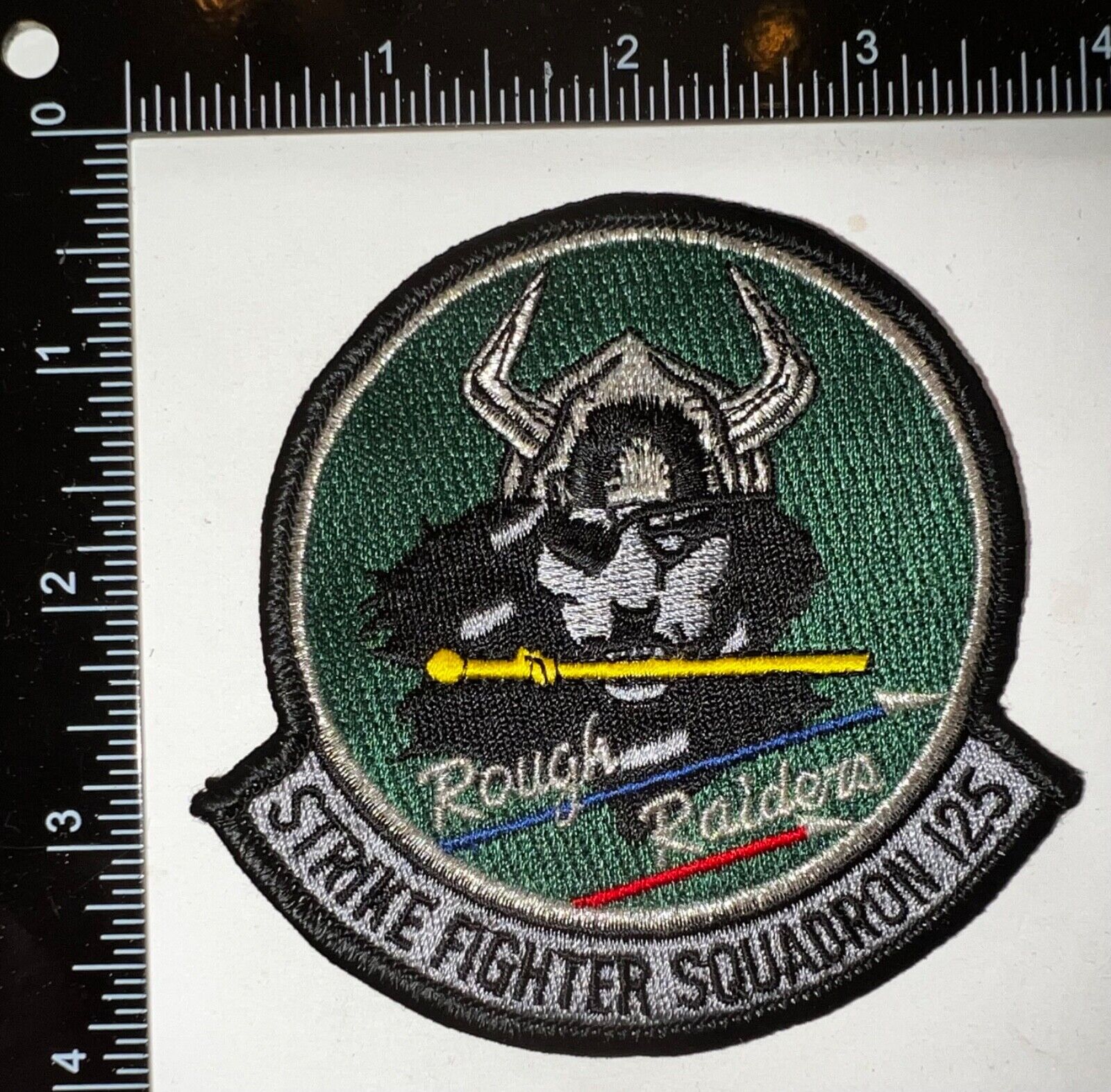 USN US Navy VFA-125 Rough Raiders F/A-18 Strike Fighter Attack Squadron Patch