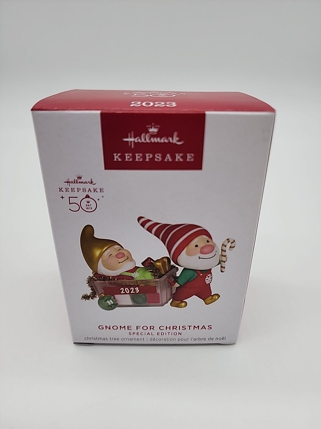 2023 Hallmark Keepsake Gnome For Christmas Special Edition Ornament