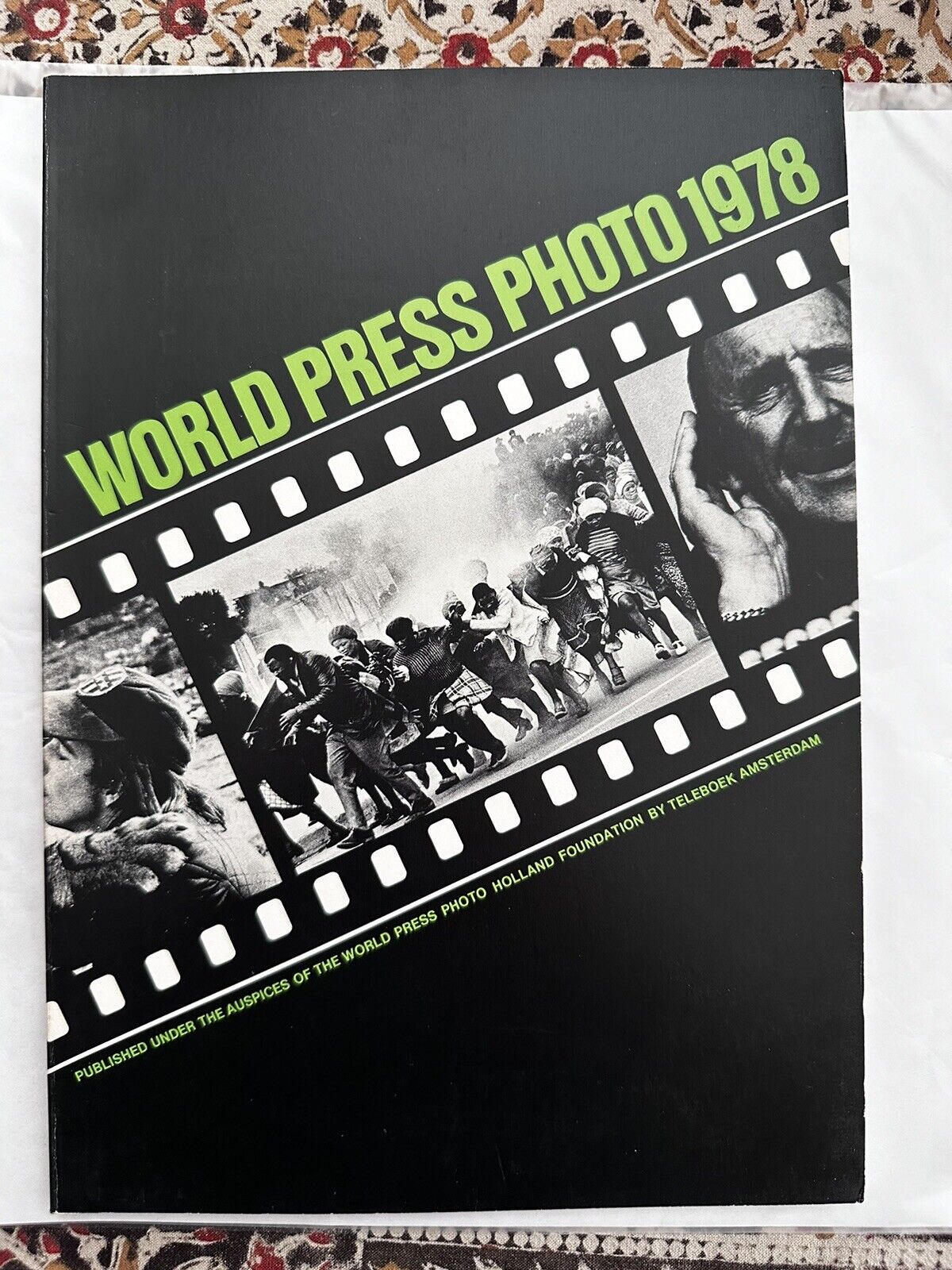 Vintage World Press Photo 1978 Book Boek Jaarboek Teleboek Holland 