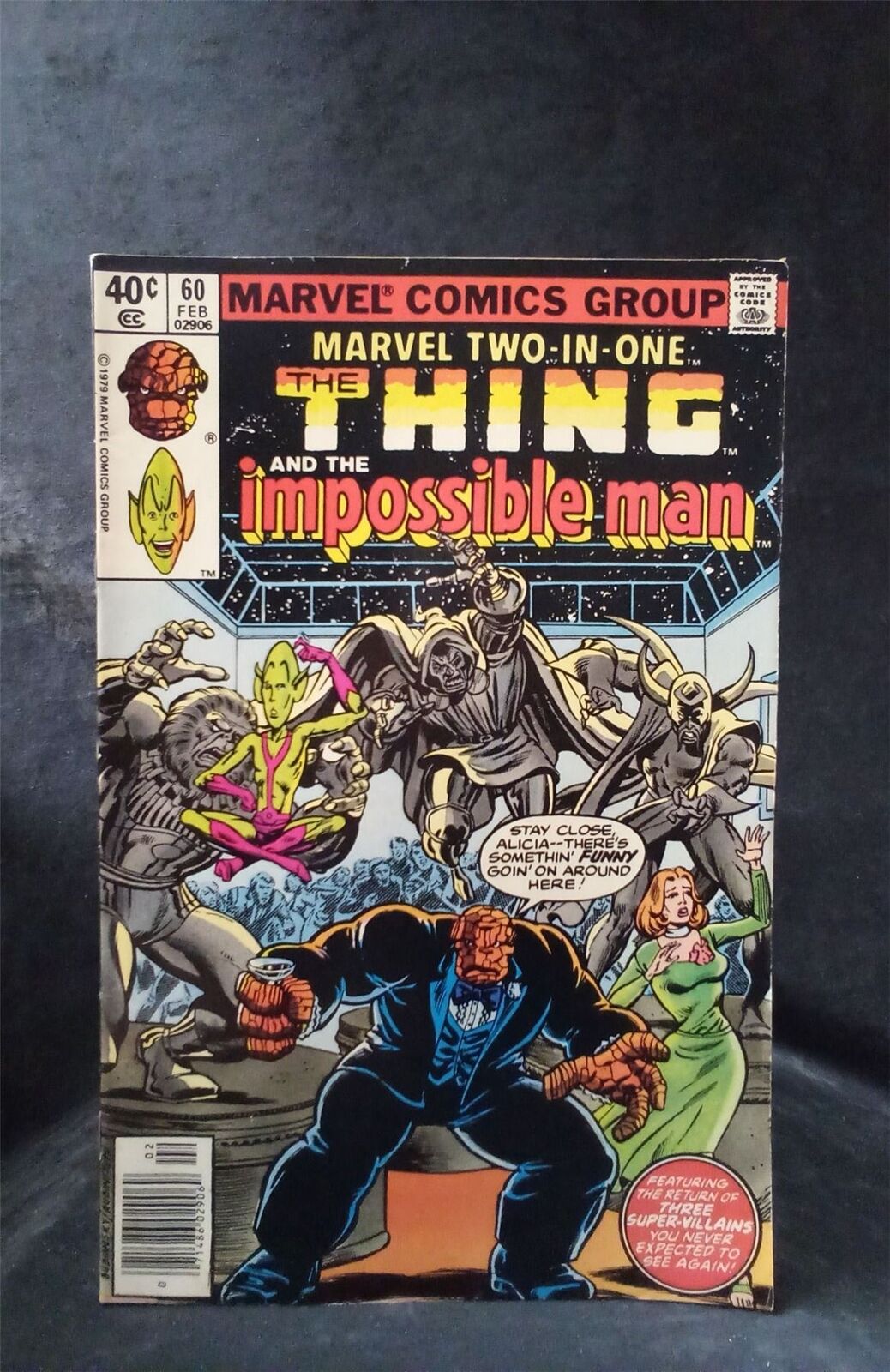 Marvel Two-in-One #60 1980 Marvel Comics Comic Book 