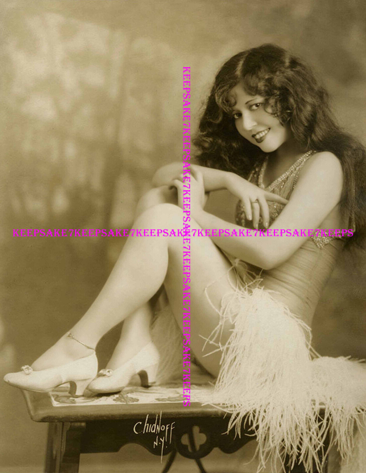 1910s-1920s ACTRESS/DANCER ANN PENNINGTON LOVELY LEGS 8 1/2 x 11 PHOTO A-APEN3
