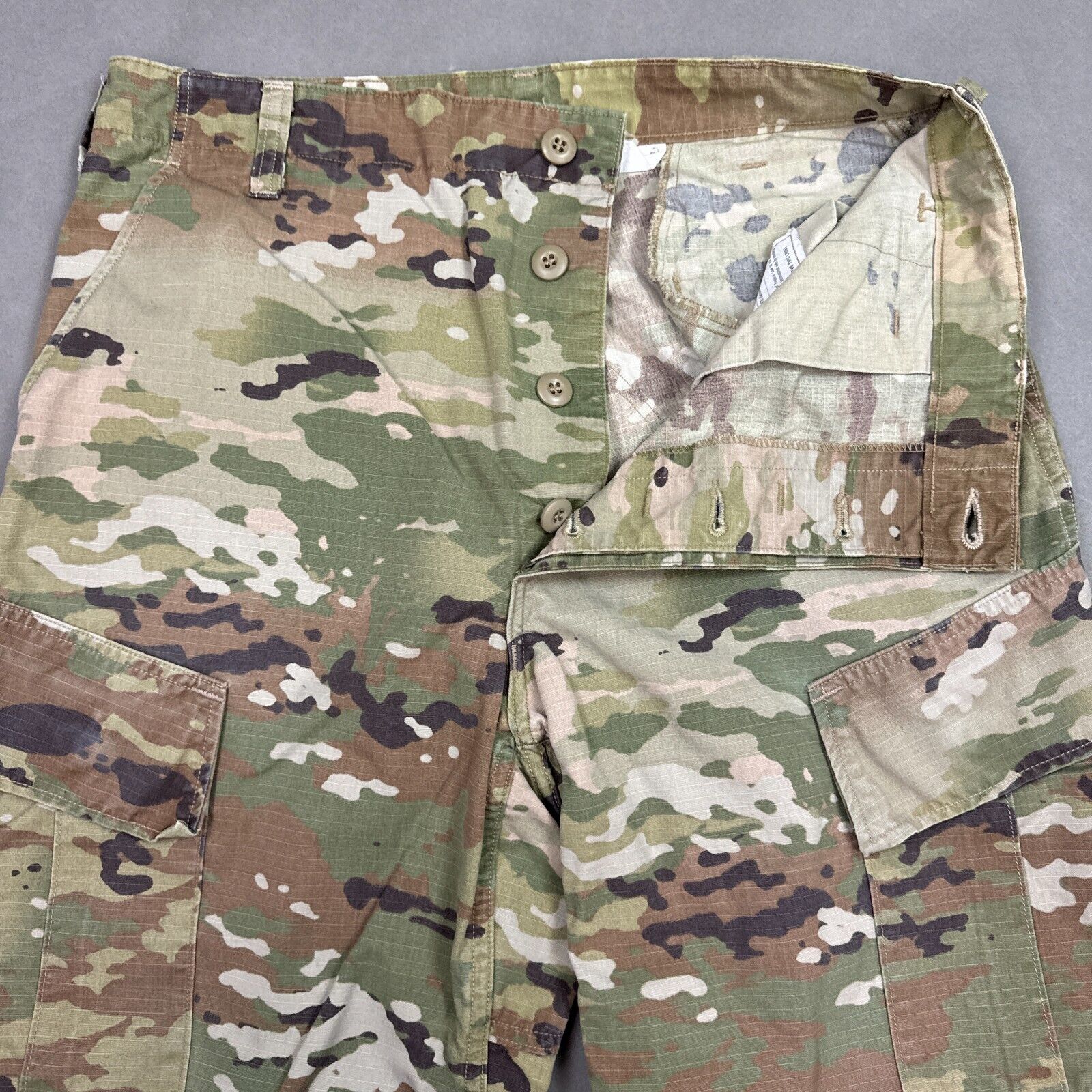 US Military Pants Mens Medium Brown Multicam Extra Long Army Combat Uniform OCP