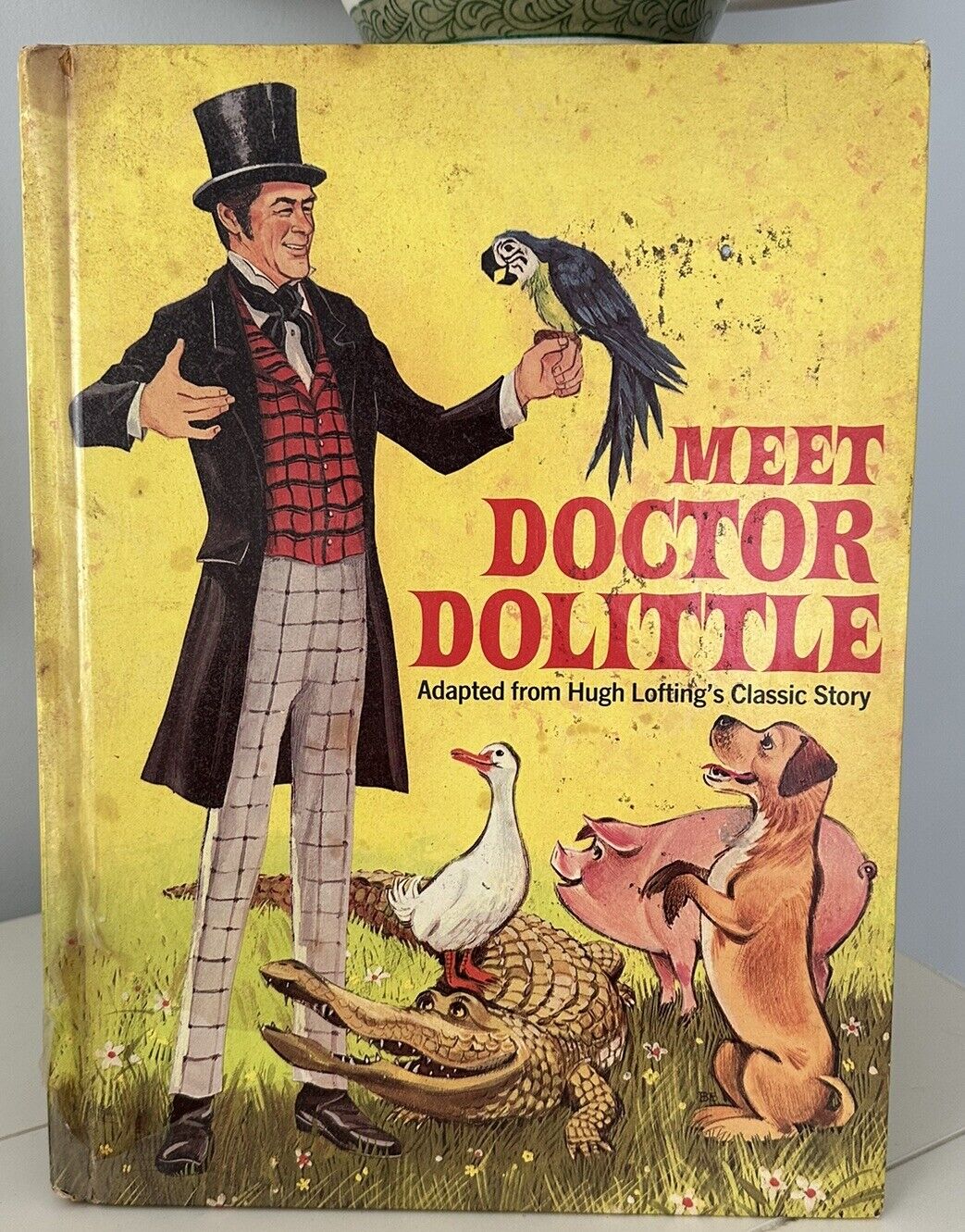 Vintage Meet Doctor Dolittle book adapted by Al Perkins - 1967 