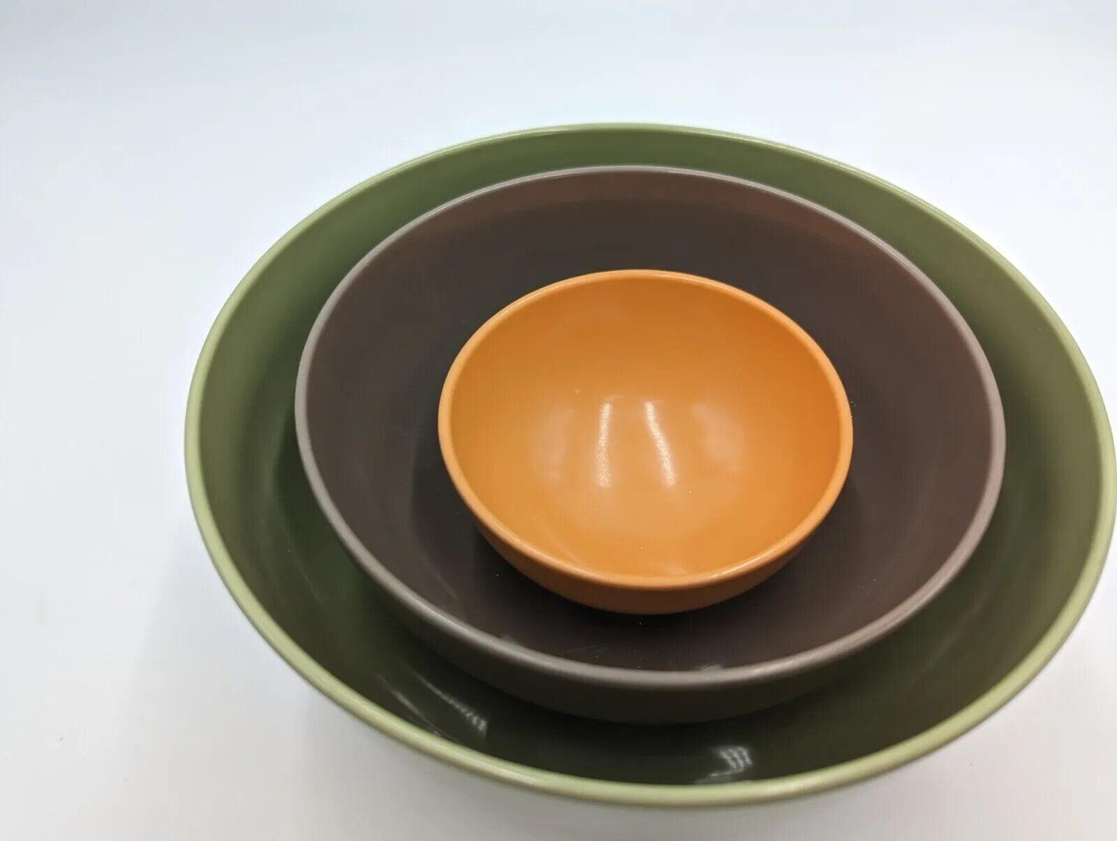 Zak Designs Footed Melamine Bowls Set Of Three