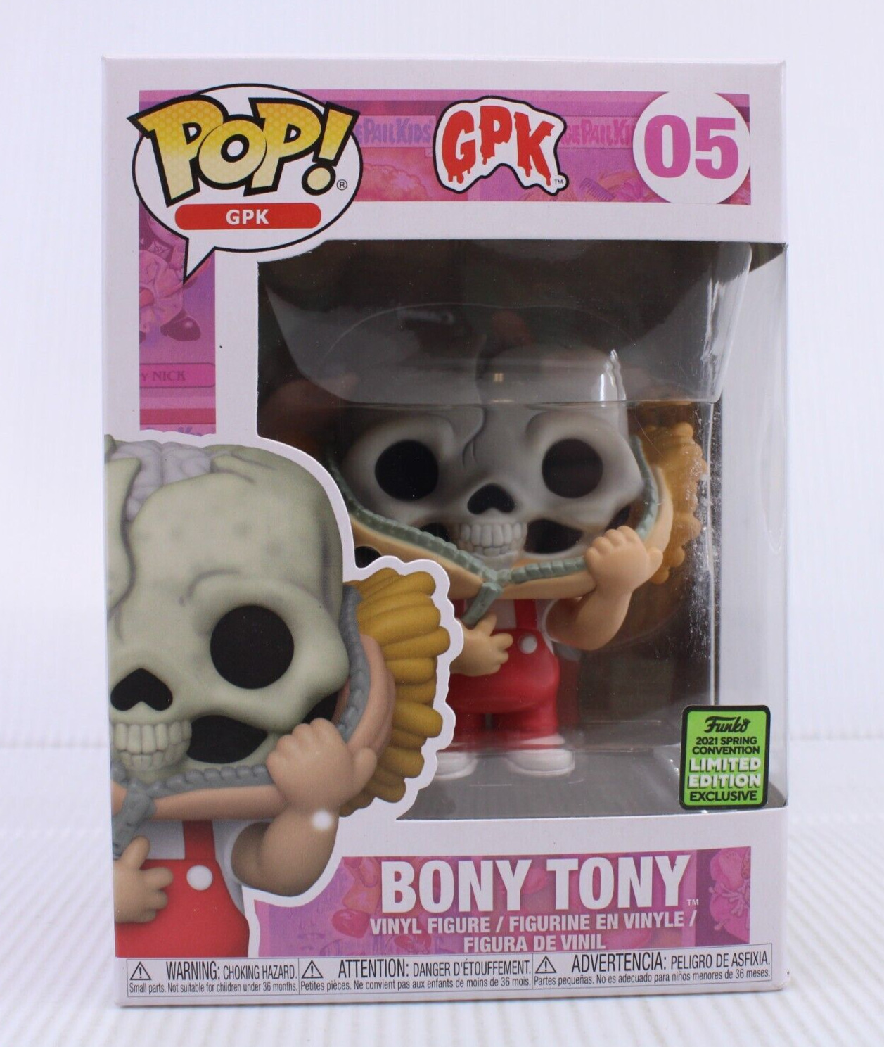 G2 Funko Pop GPK 2021 Spring BONY TONY Garbage Pail Kids Vinyl Figure 05
