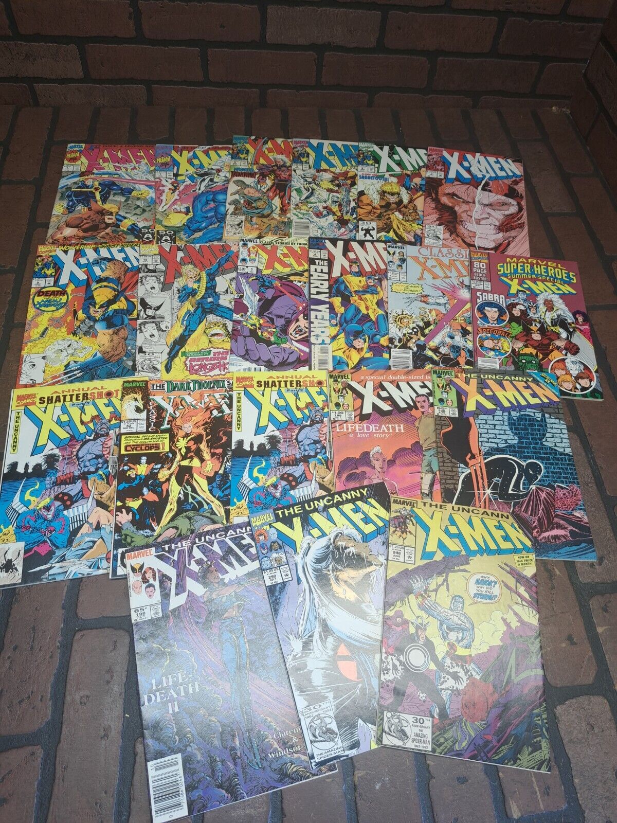 Marvel X-Men Comic Lot Of 20
