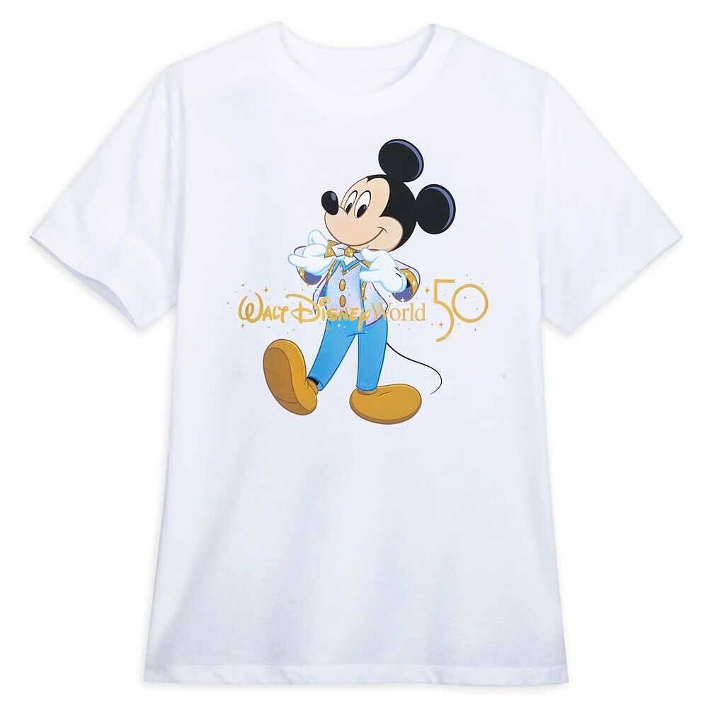 2021 Walt Disney World 50th Anniversary Mickey Mouse T-shirt M NWT