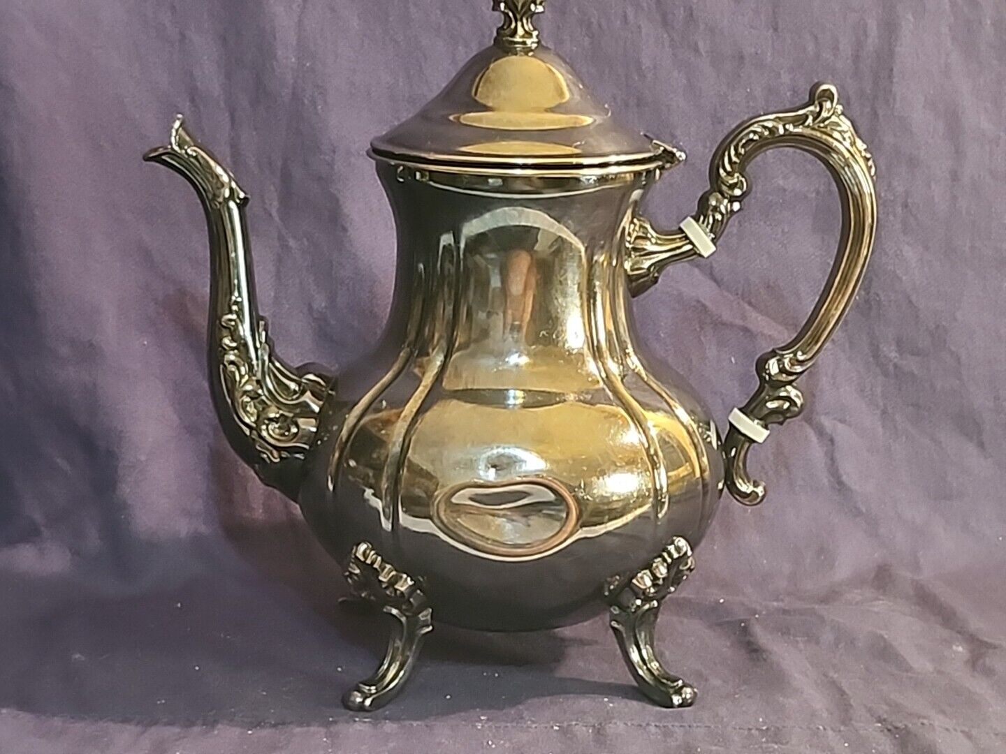 Towle Silver Plate GRAND DUCHESS Teapot W/Hinged Lid