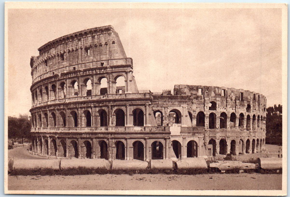 Postcard - Colosseum - Rome, Italy