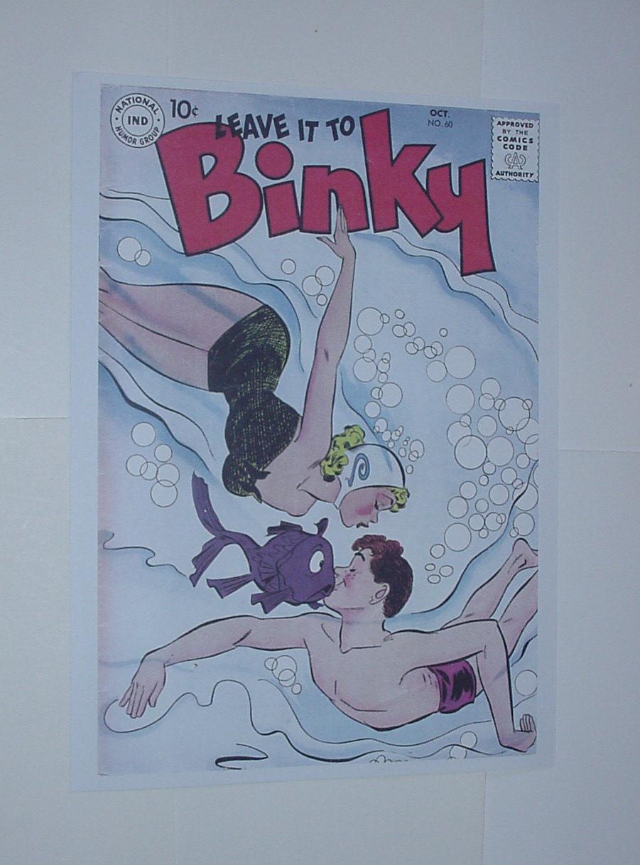 Leave it to Binky #60 Poster (1958) by Bob Oksner DC Comics