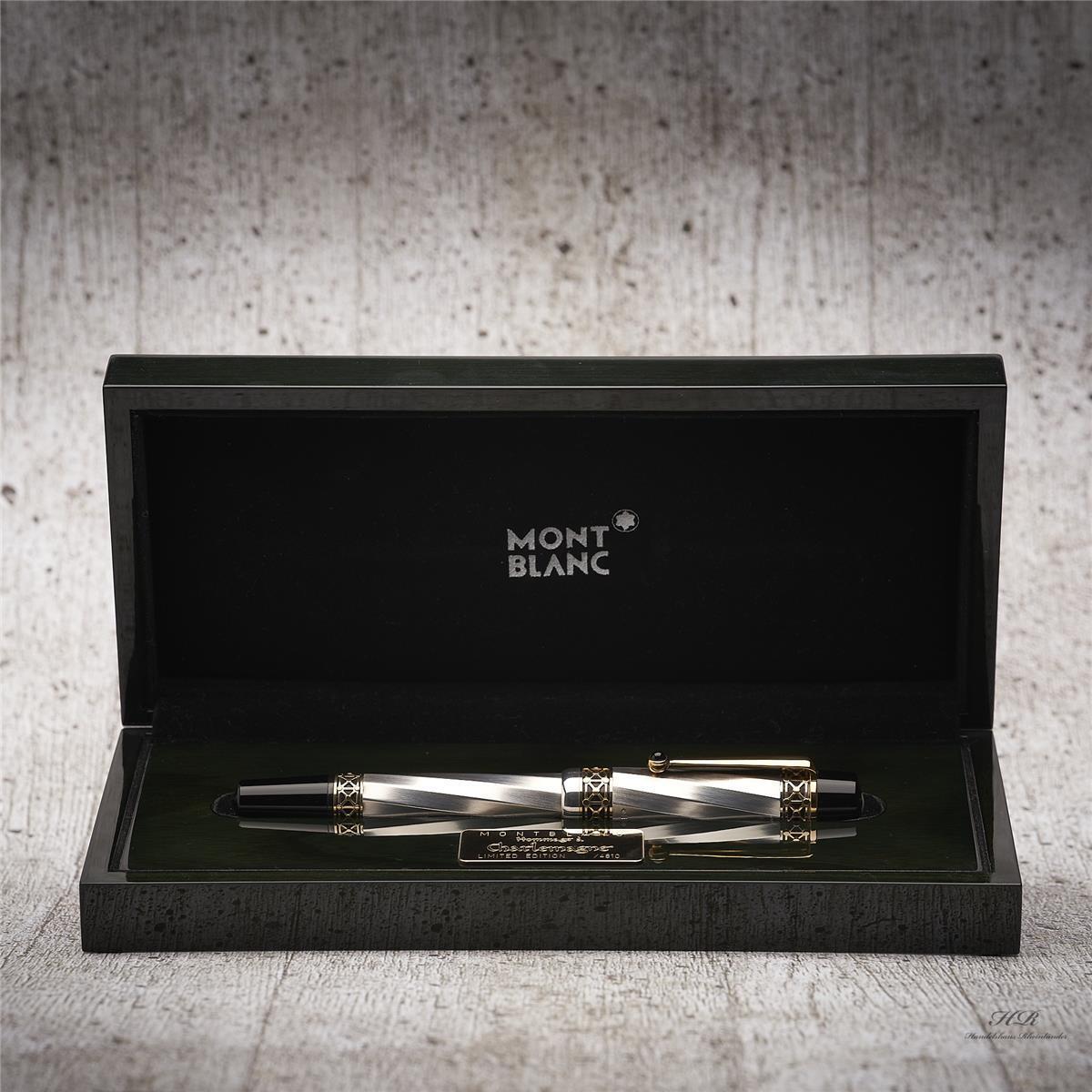 Montblanc Patron of Art 4810 Edition  2000 Karl the Great Fountain Pen ID 28657