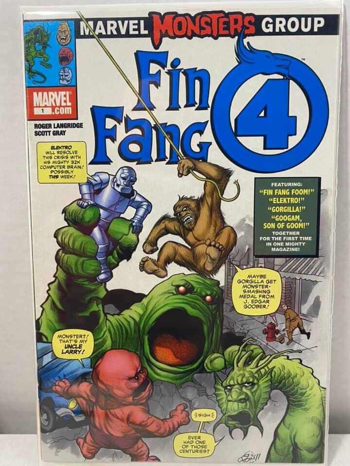 35082: Marvel Comics FIN FANG #1 Fine Grade