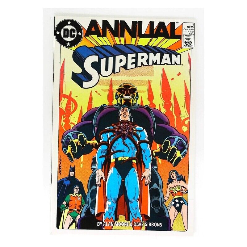 Superman Annual #11  - 1939 series DC comics VF+ / Free USA Shipping [f