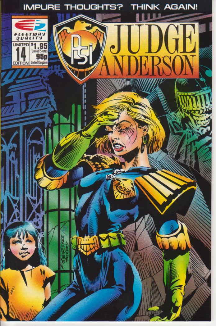 Psi-Judge Anderson #14 FN; Fleetway Quality | Penultimate Issue - we combine shi