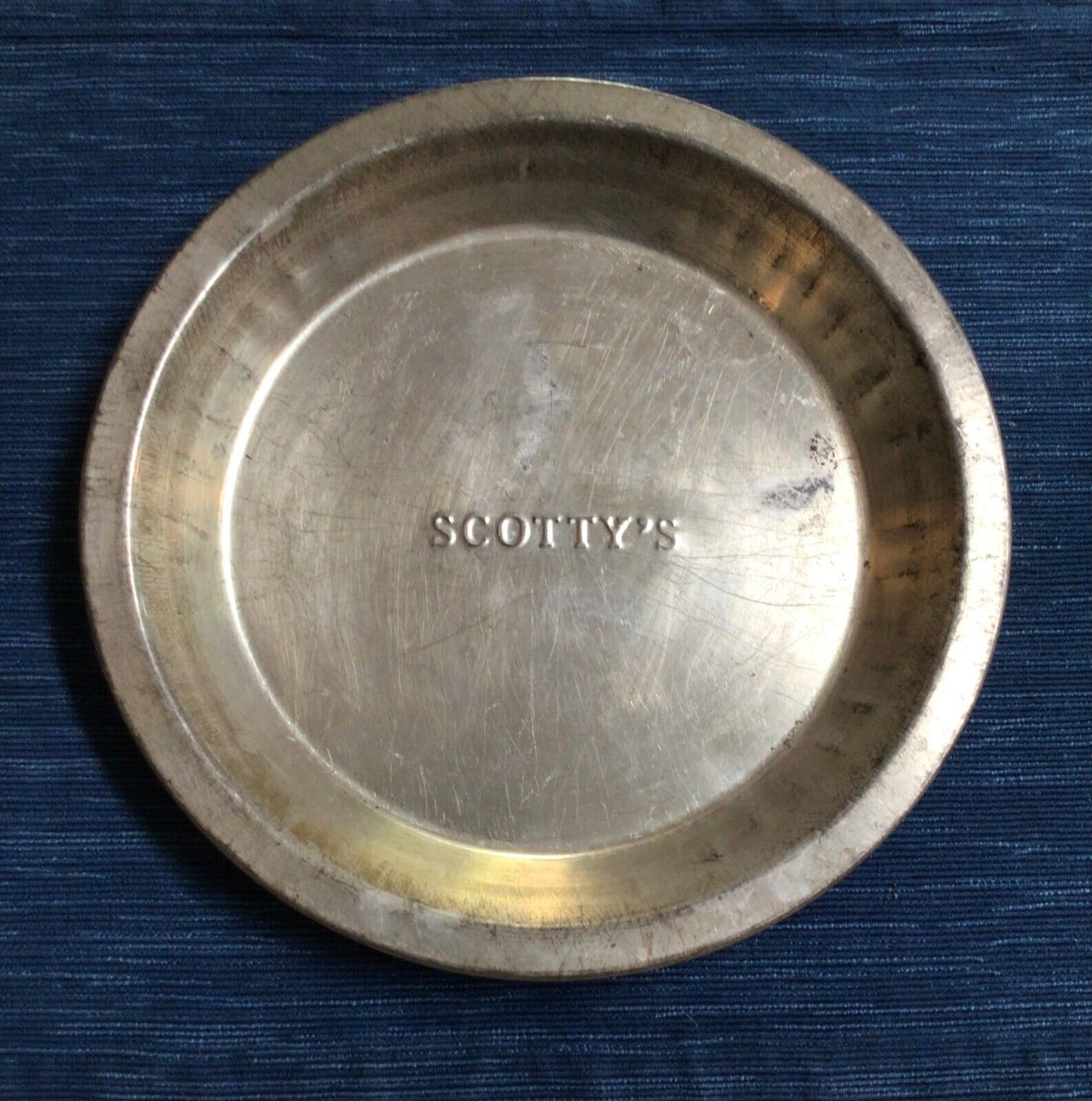 Vintage Scotty\'s Pie Pan 9” Scott Kitchen Gift Decor ~751A