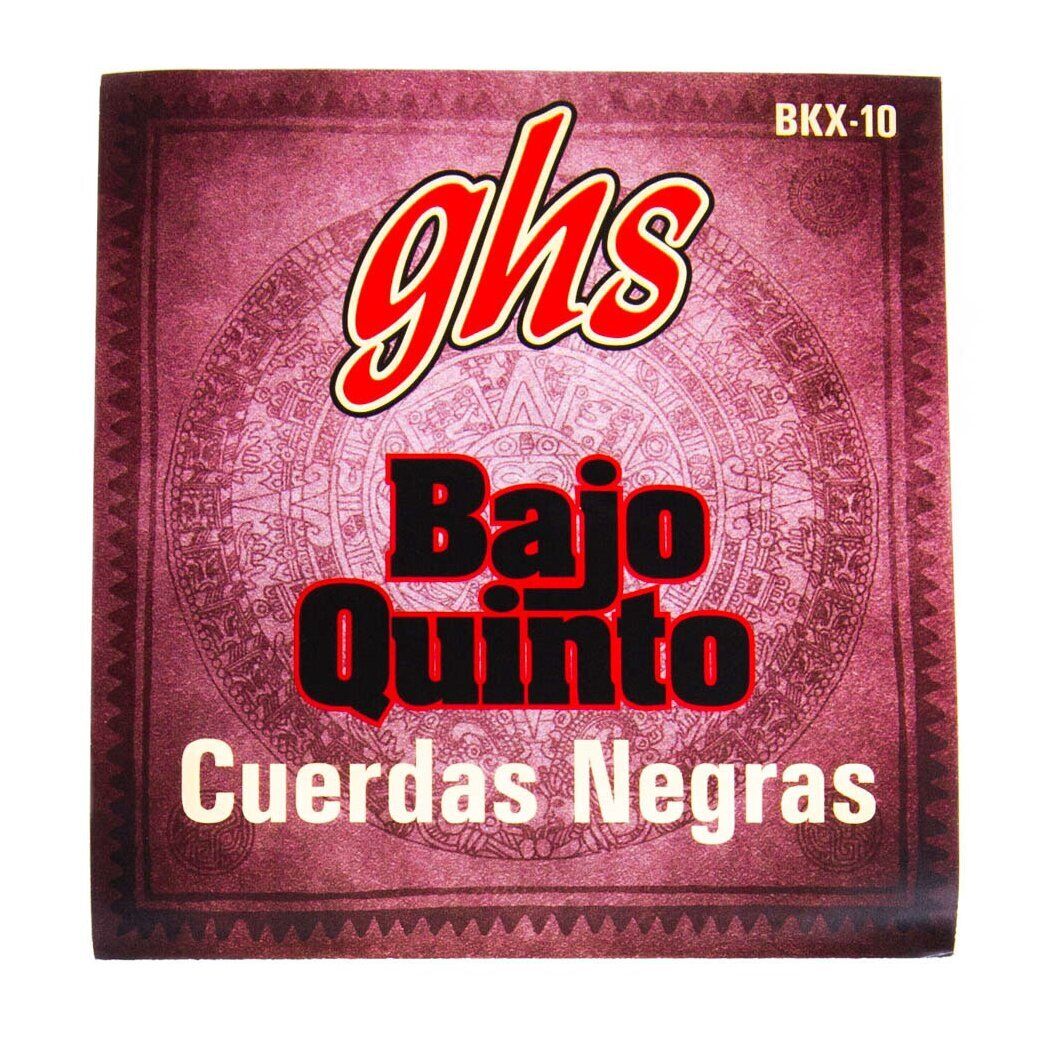 GHS Strings BKX Bajo Quinto Strings - Black