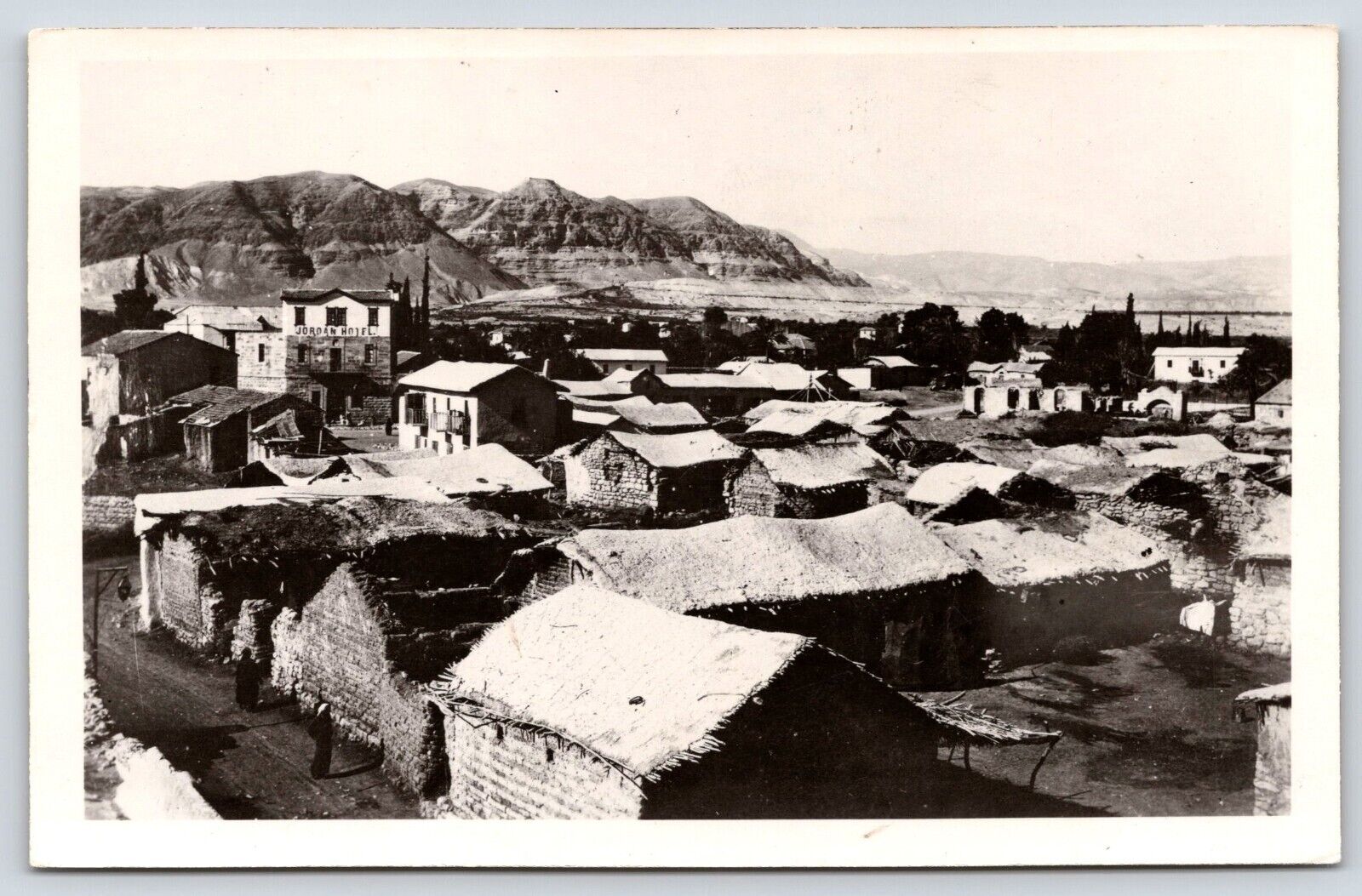 Vintage Postcard Jericho Israel RPPC