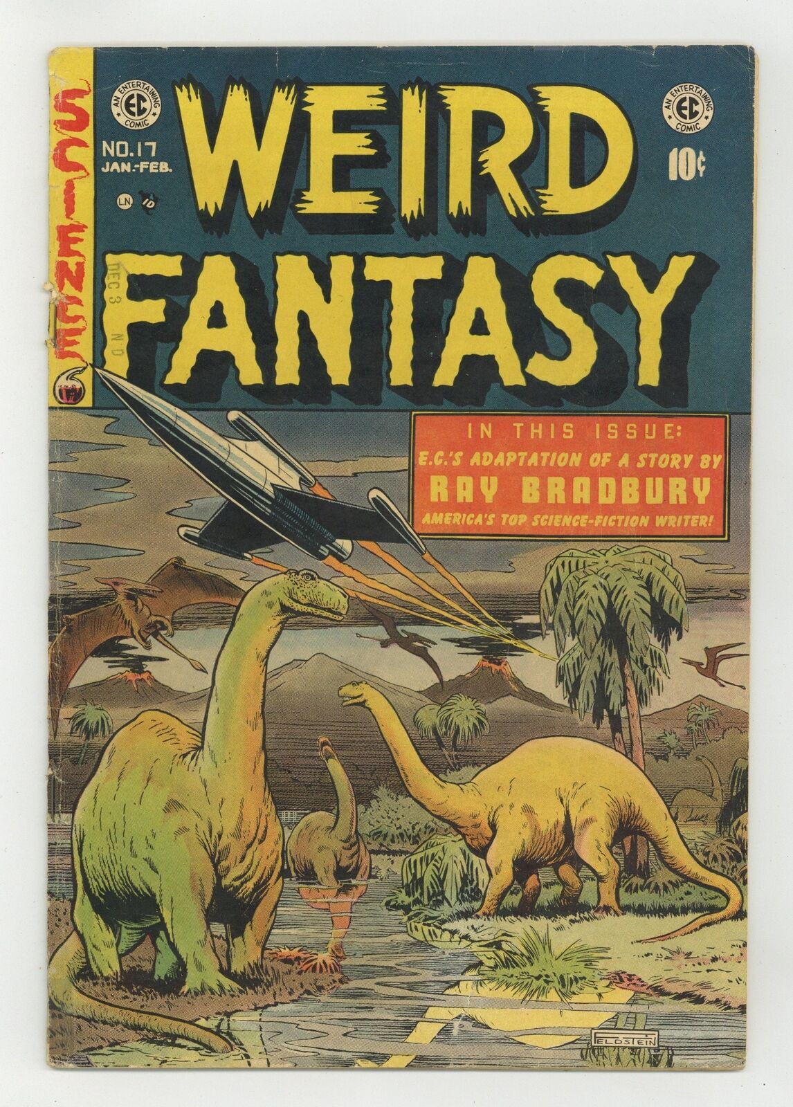 Weird Fantasy #17 VG- 3.5 1953
