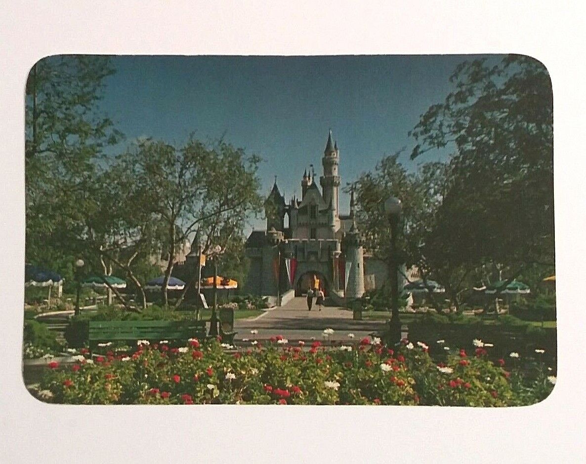 Disneyland Sleeping Beauty Castle Hallmark Photo Souvenir c1960s UNP Postcard 