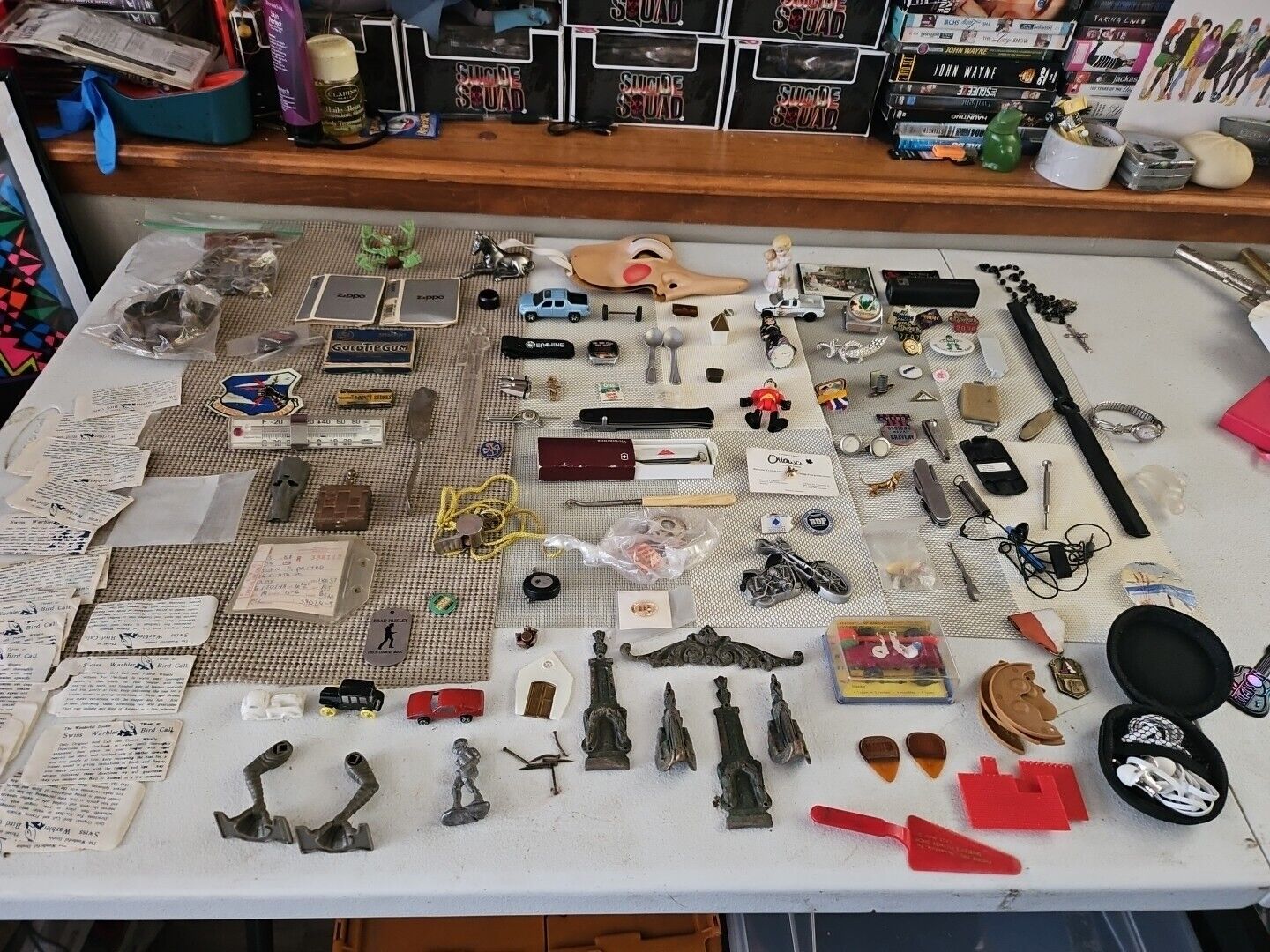 Huge Rare Vintage Military Estate Sale CLEANOUT Lot With Rare Items Trl8#75