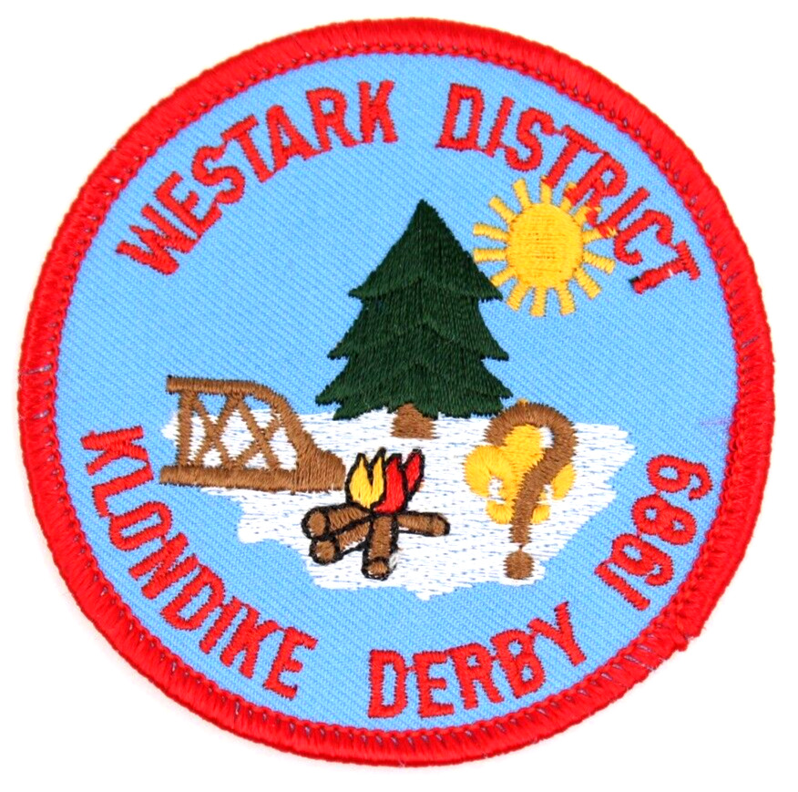 1989 Klondike Derby Westark District Buckeye Council Patch Ohio OH Scouts BSA